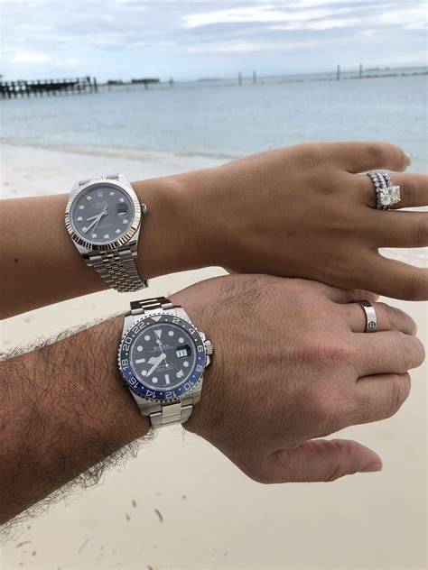 rolex couple watch